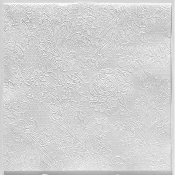 Paperproducts Design - PPD Χαρτοπετσέτα 33x33εκ. Lace Embossed pearl Paperproducts Design - PPD Χαρτοπετσέτα 33x33εκ. Lace Embossed pearl