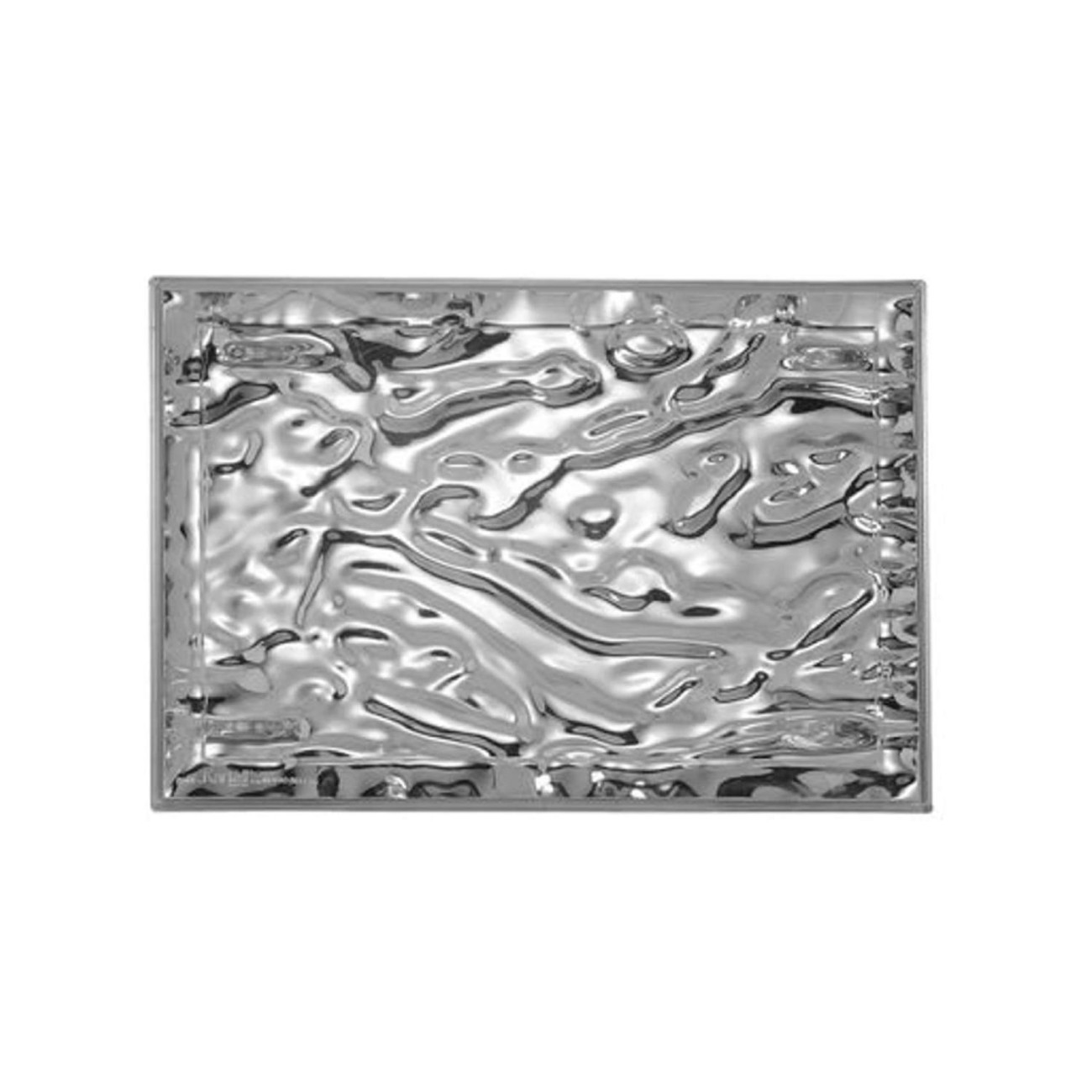 Kartell Δίσκος σερβιρίσματος μεταλλιζέ 55x38εκ. σειρά Dune Δίσκοι σερβιρίσματος