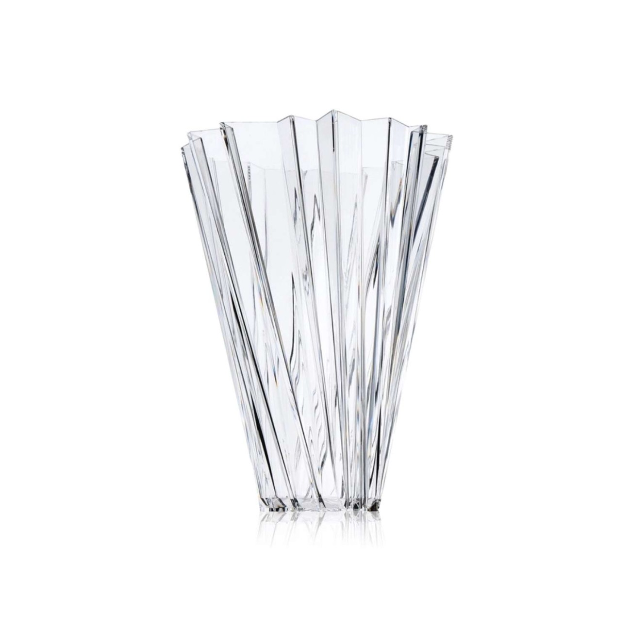Kartell Βάζο διάφανο 44εκ. σειρά Shanghai Βάζα