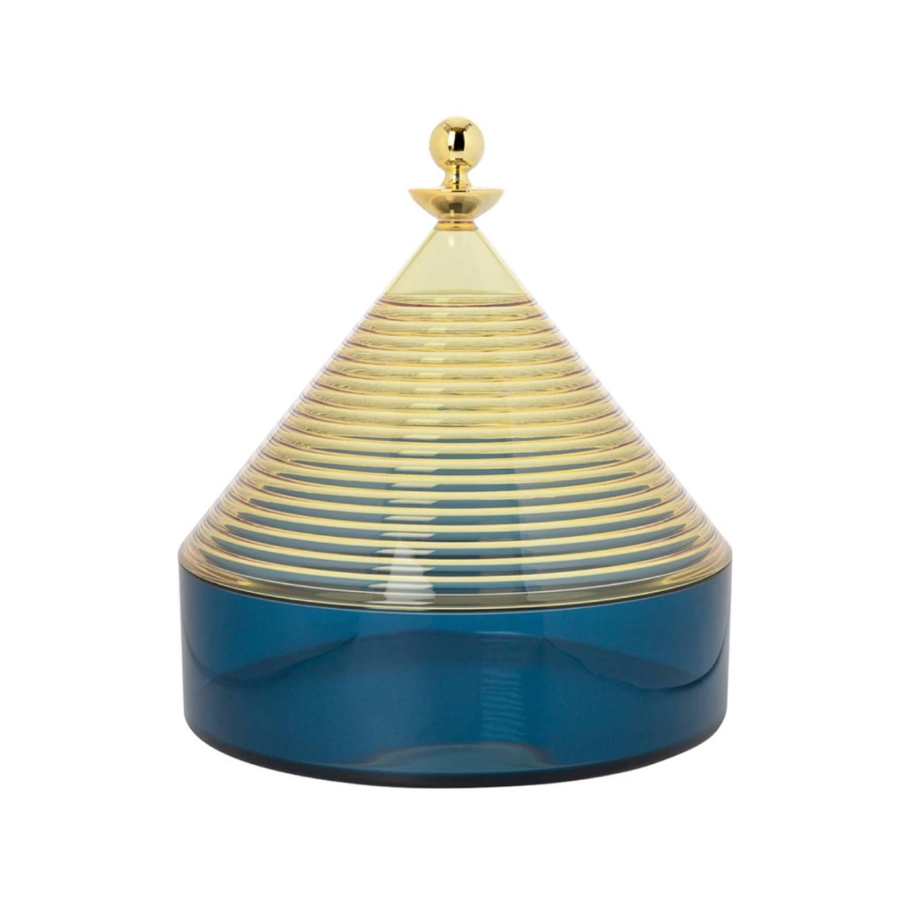 Kartell Δοχείο κίτρινο/μπλε 25Χ27 cm σειρά Trullo Μπολ