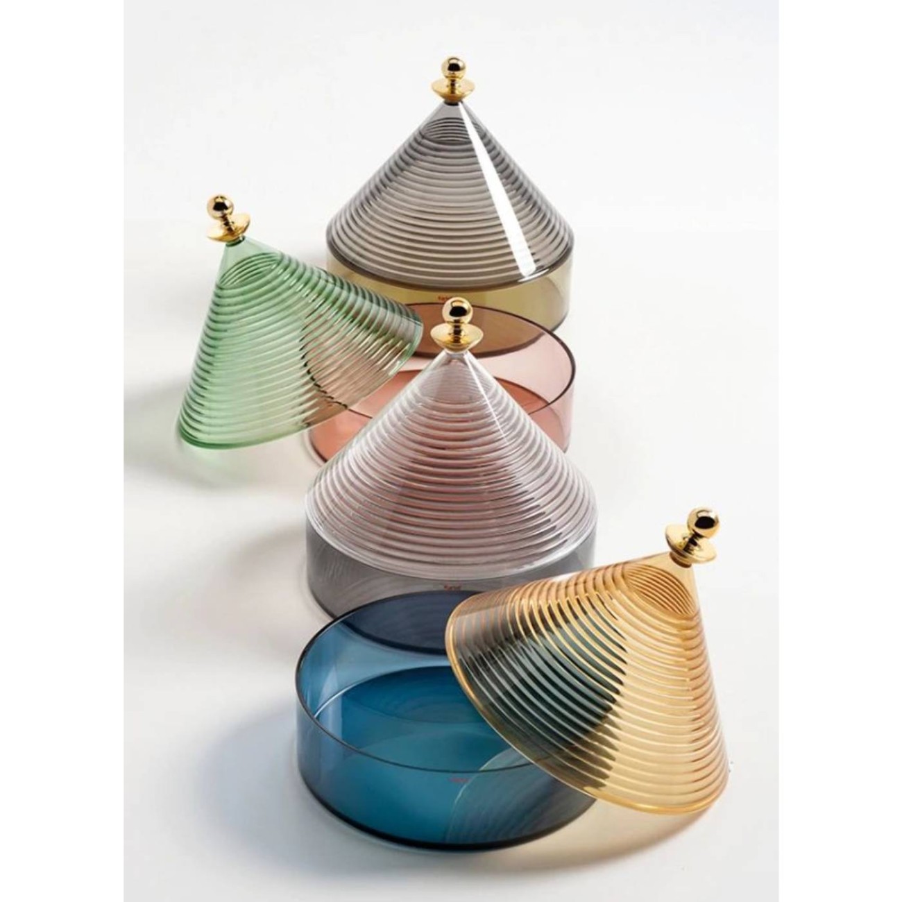 Kartell Δοχείο κίτρινο/μπλε 25Χ27 cm σειρά Trullo Μπολ