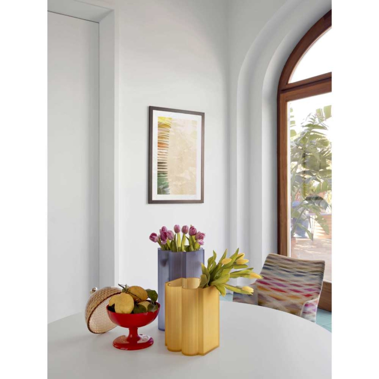 Kartell Βάζο 24 εκ. Orange σειρά Okra
 Βάζα