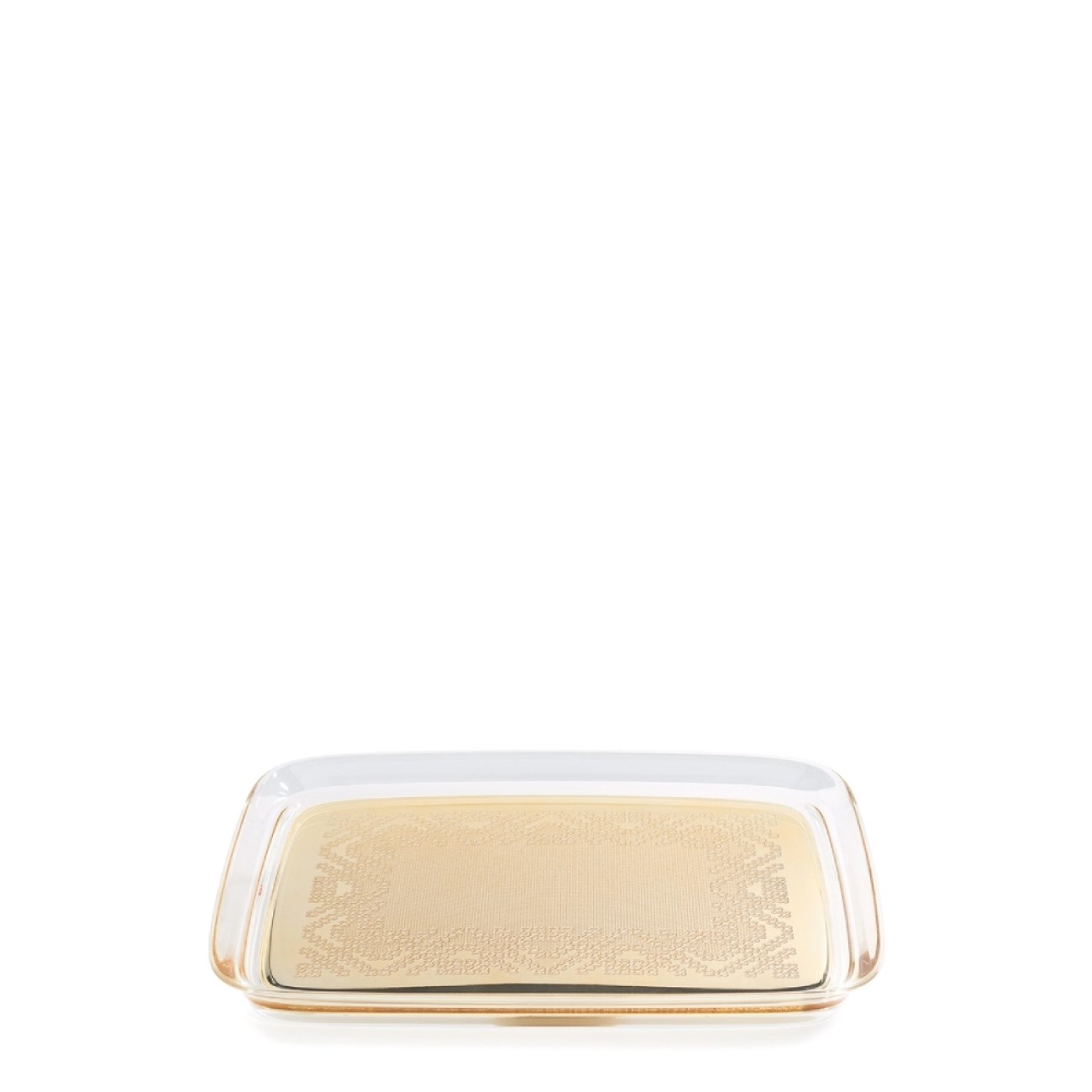 Kartell Δίσκος 43,5Χ33 εκ. Gold σειρά Teatime
 Δίσκοι σερβιρίσματος