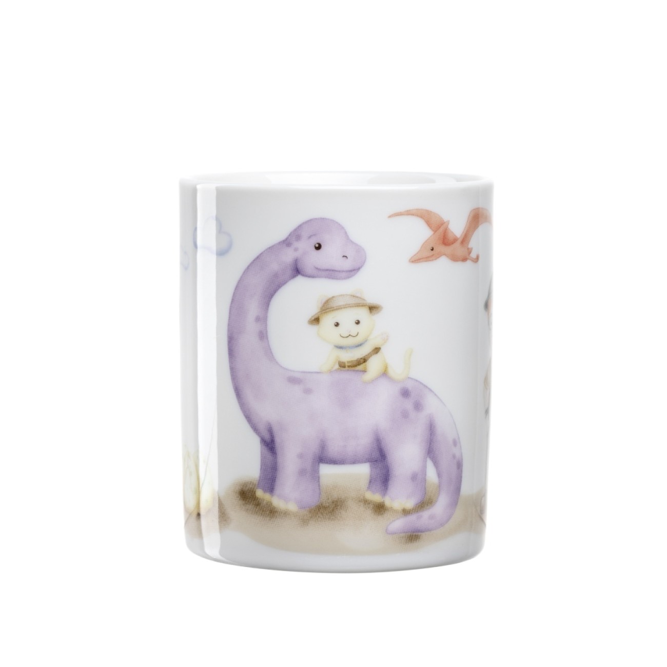 Leonardo Παιδικό σετ 3 τεμ. (πιάτο/μπωλ/κούπα) Dino σειρά Bambini Aventura Παιδικά Είδη