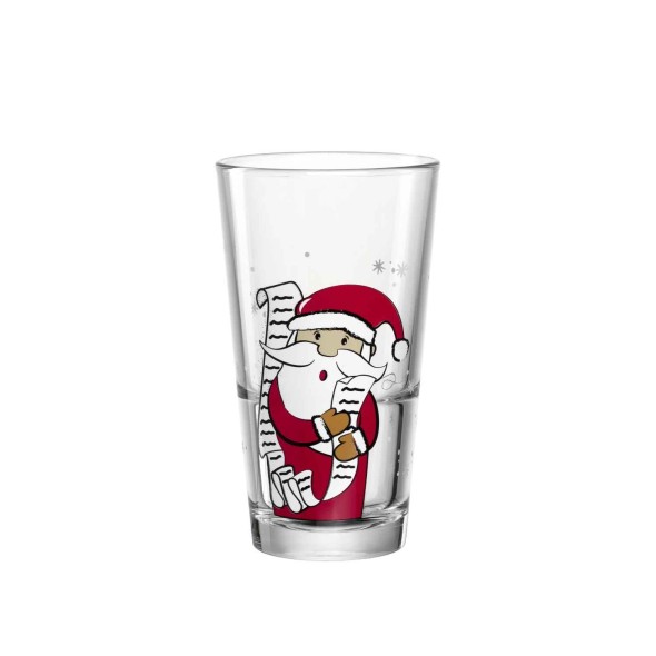 Leonardo Ποτήρι αναψυκτικού 330 ml Santa Claus σειρά Natale 2026 Leonardo Ποτήρι αναψυκτικού 330 ml Santa Claus σειρά Natale 2026