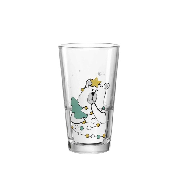 Leonardo Ποτήρι αναψυκτικού 330 ml Icebear σειρά Natale 2026 Leonardo Ποτήρι αναψυκτικού 330 ml Icebear σειρά Natale 2026