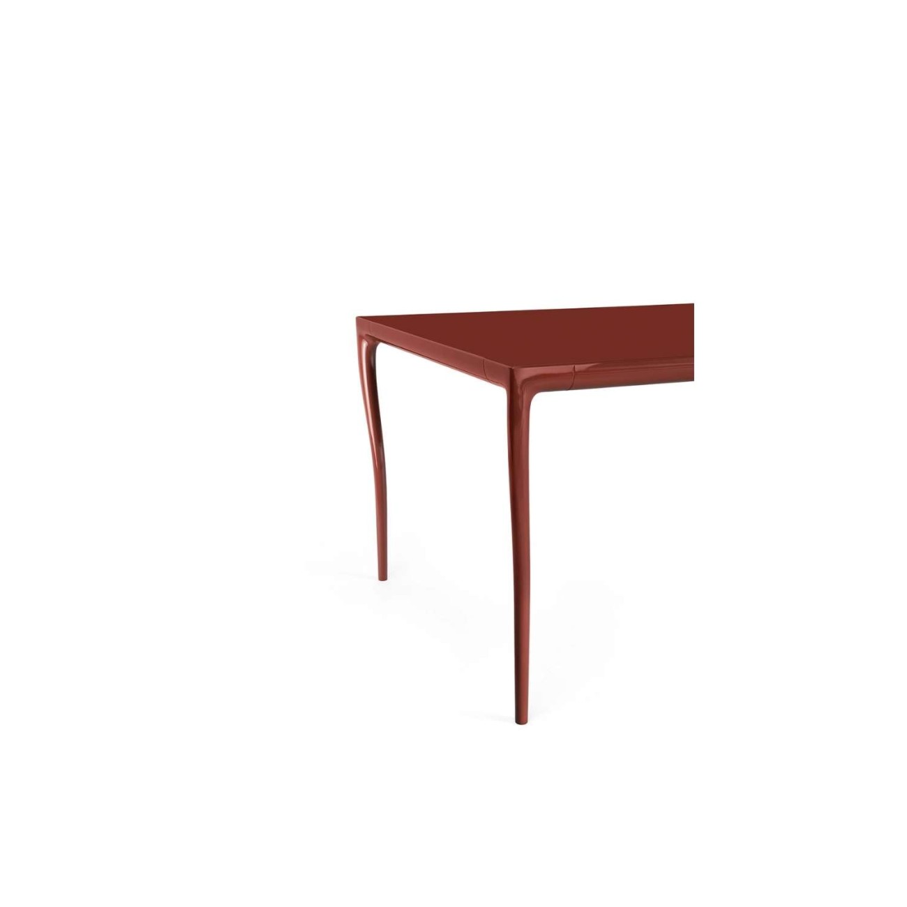 Kartell Τραπέζι 160Χ90 εκ. Burgundy σειρά Albert 