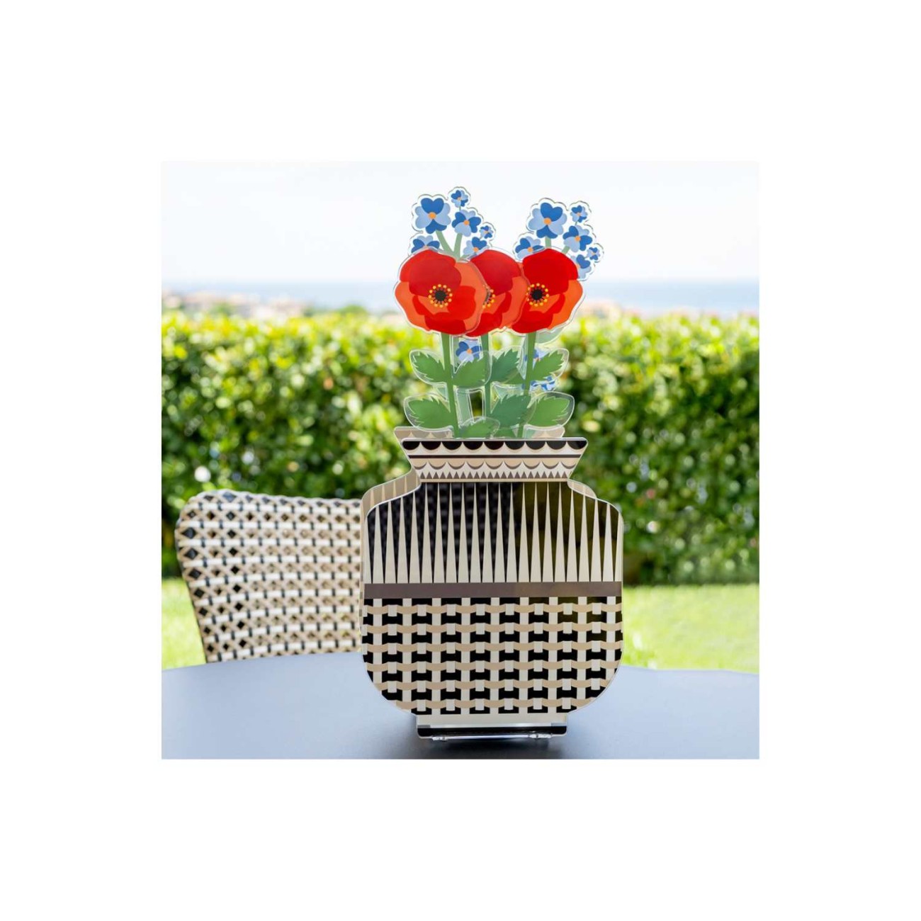 Vesta Βάζο Basic  22x11x25 εκ. σειρά Fenice Βάζα