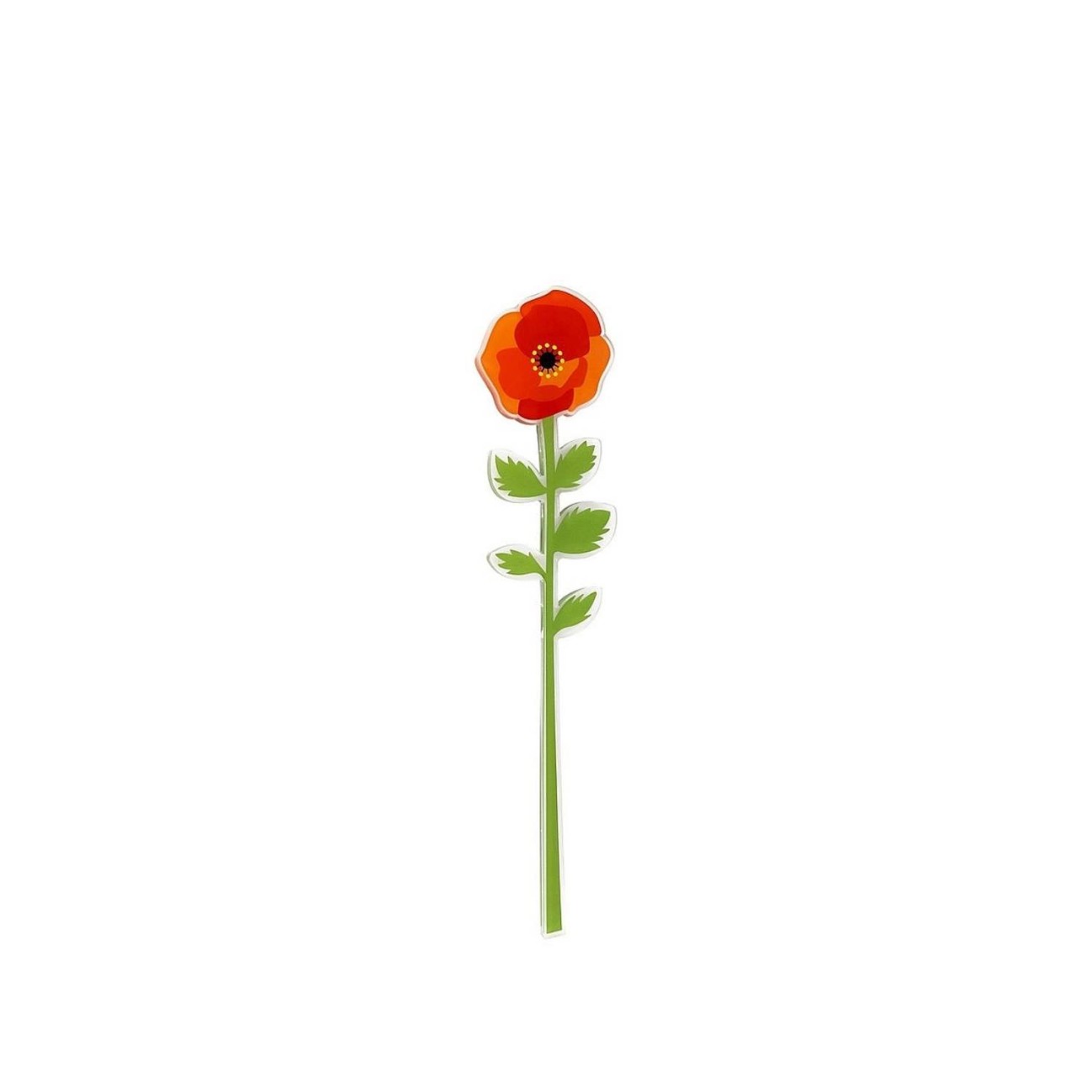 Vesta Παπαρούνα Small κόκκινη σειρά Funny Flowers Τεχνητά άνθη