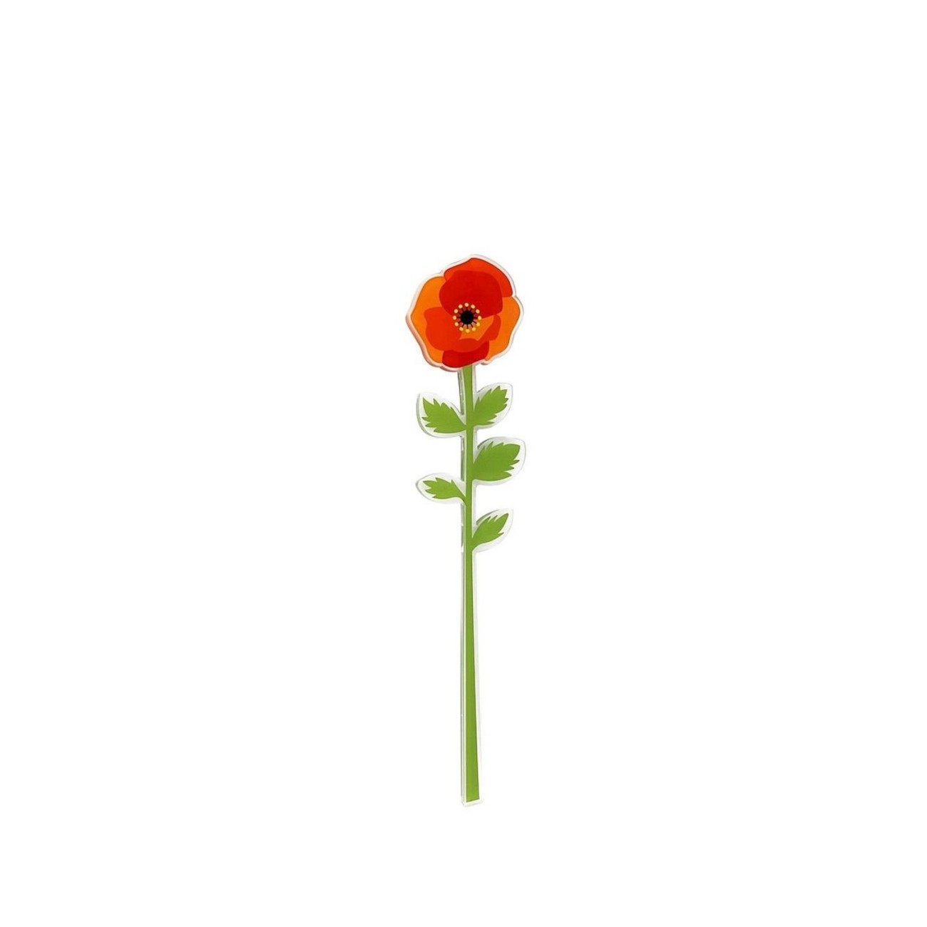 Vesta Παπαρούνα Large κόκκινη σειρά Funny Flowers Τεχνητά άνθη