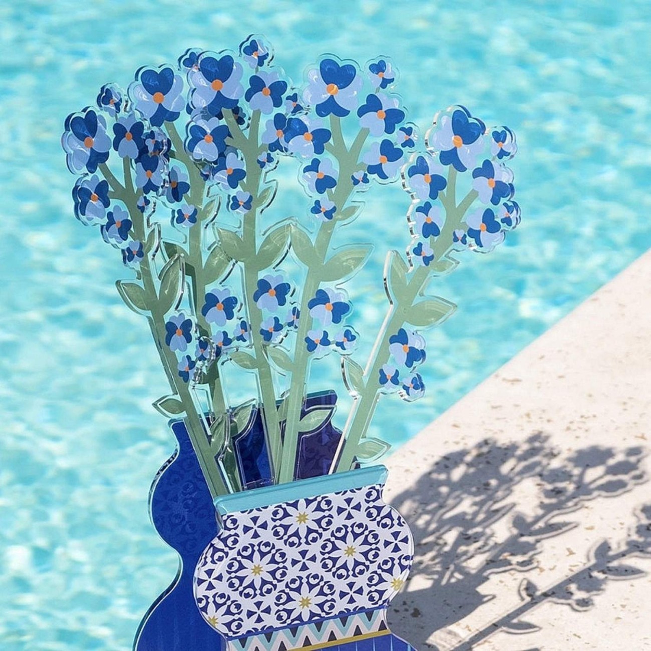Vesta Forget me not Γαλάζιο small σειρά Funny Flowers Τεχνητά άνθη
