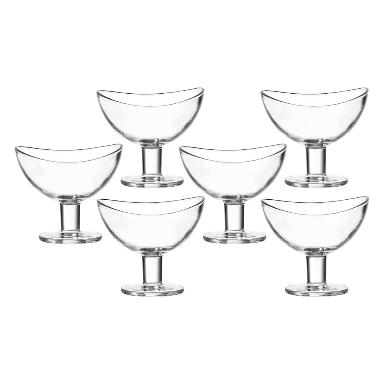 Leonardo Μπολ παγωτου σετ 6τεμ. σειρά Loop Μπολ/ Σουπιέρες