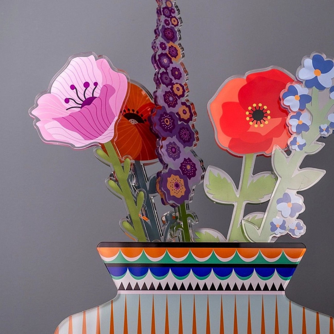Vesta Πετούνια Violet large σειρά Funny Flowers Τεχνητά άνθη