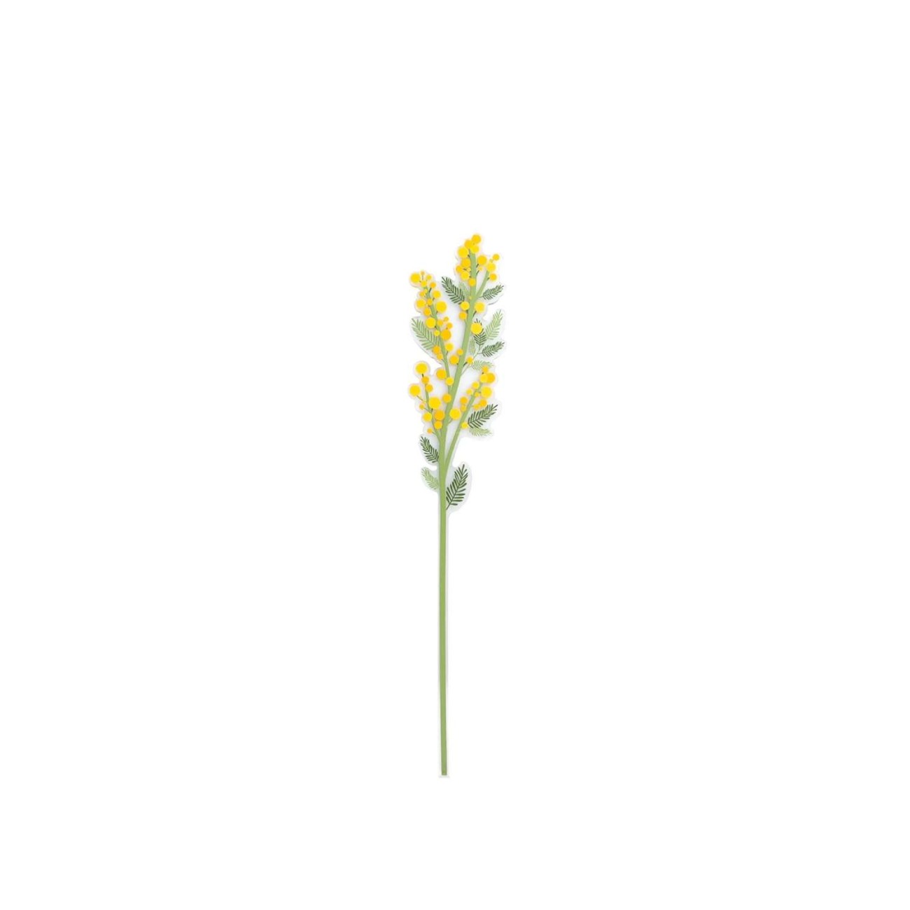 Vesta Λουλούδι Μιμόζα κίτρινη large σειρά Funny Flowers Τεχνητά άνθη