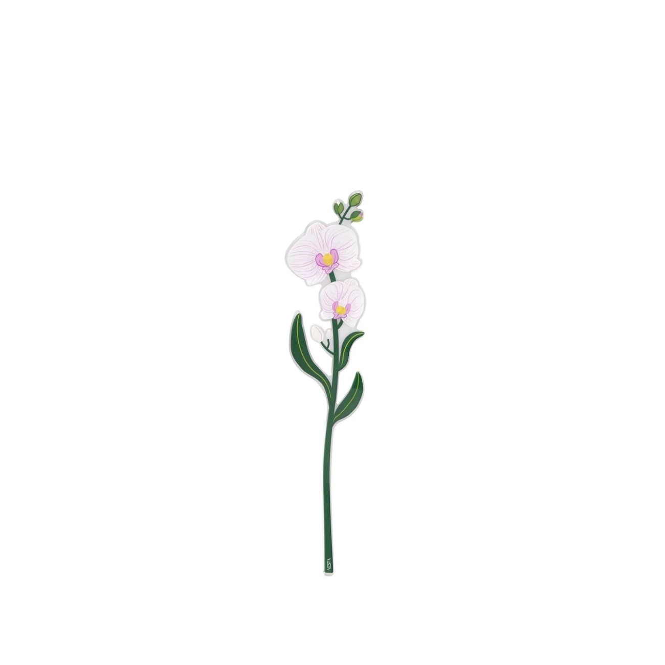 Vesta Λουλούδι Ορχιδέα λευκή small σειρά Funny Flowers Τεχνητά άνθη