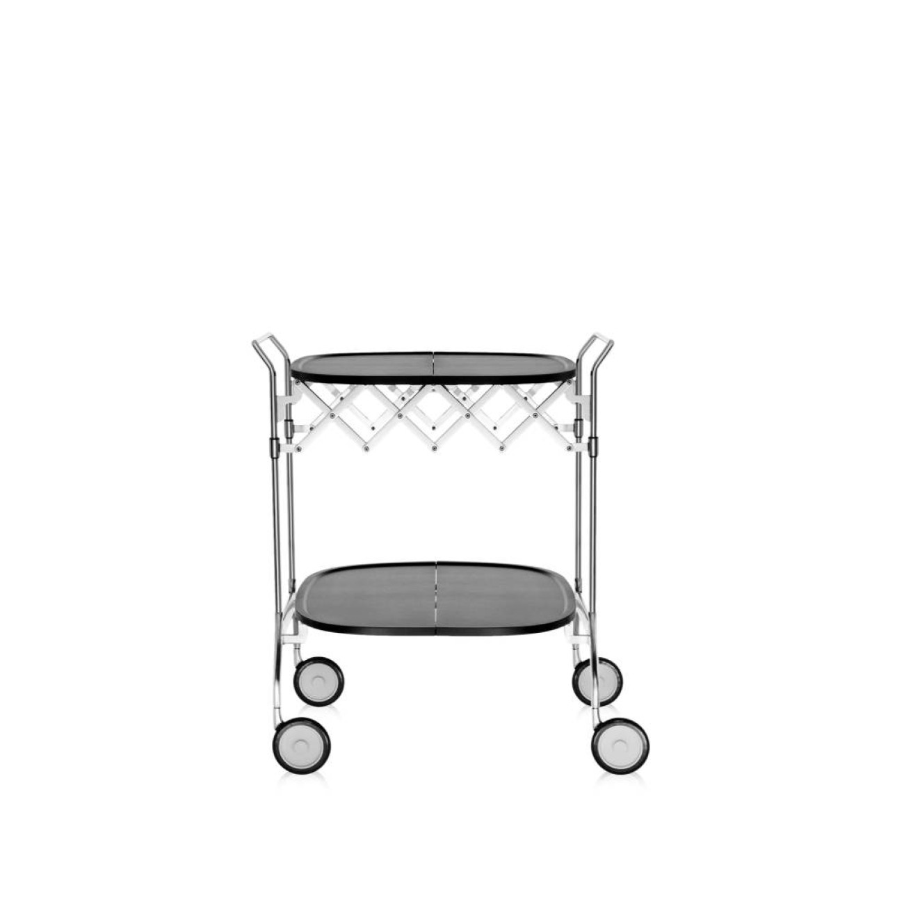 Kartell Τρόλευ μαύρο σειρά Gastone Τρόλεϊ/μπαρ