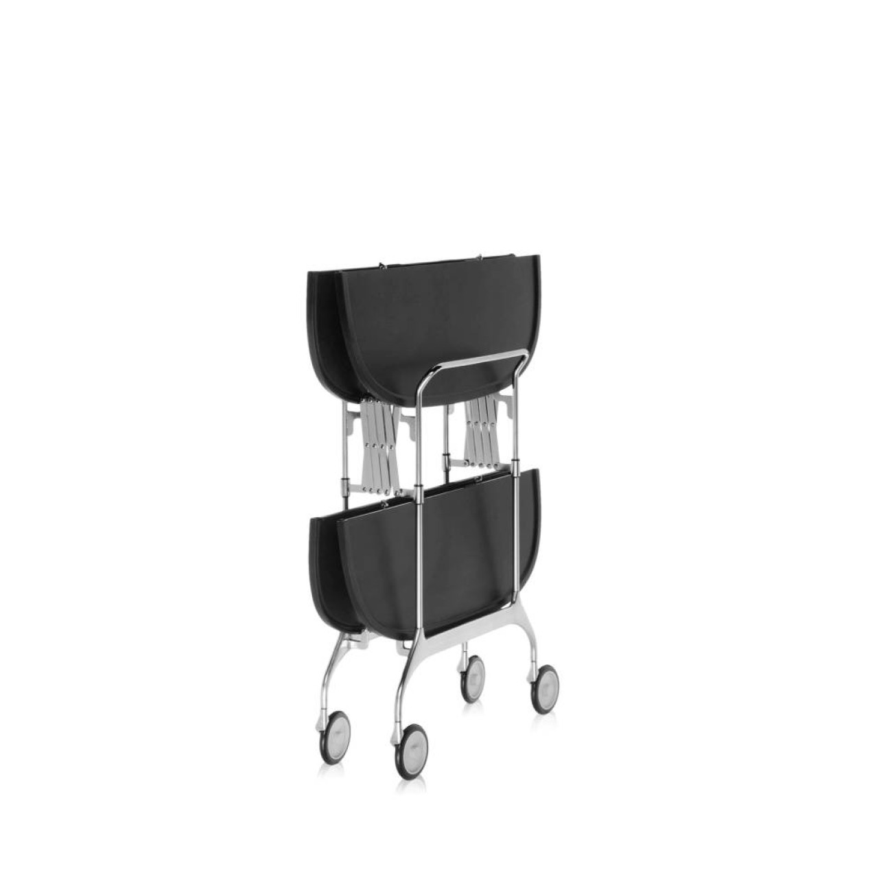 Kartell Τρόλευ μαύρο σειρά Gastone Τρόλεϊ/μπαρ