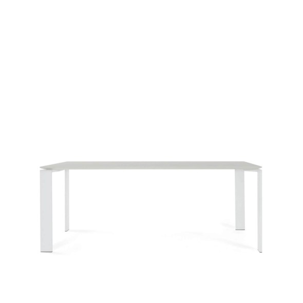 Kartell Τραπέζι 190X90 white soft touch laminate σειρα Four