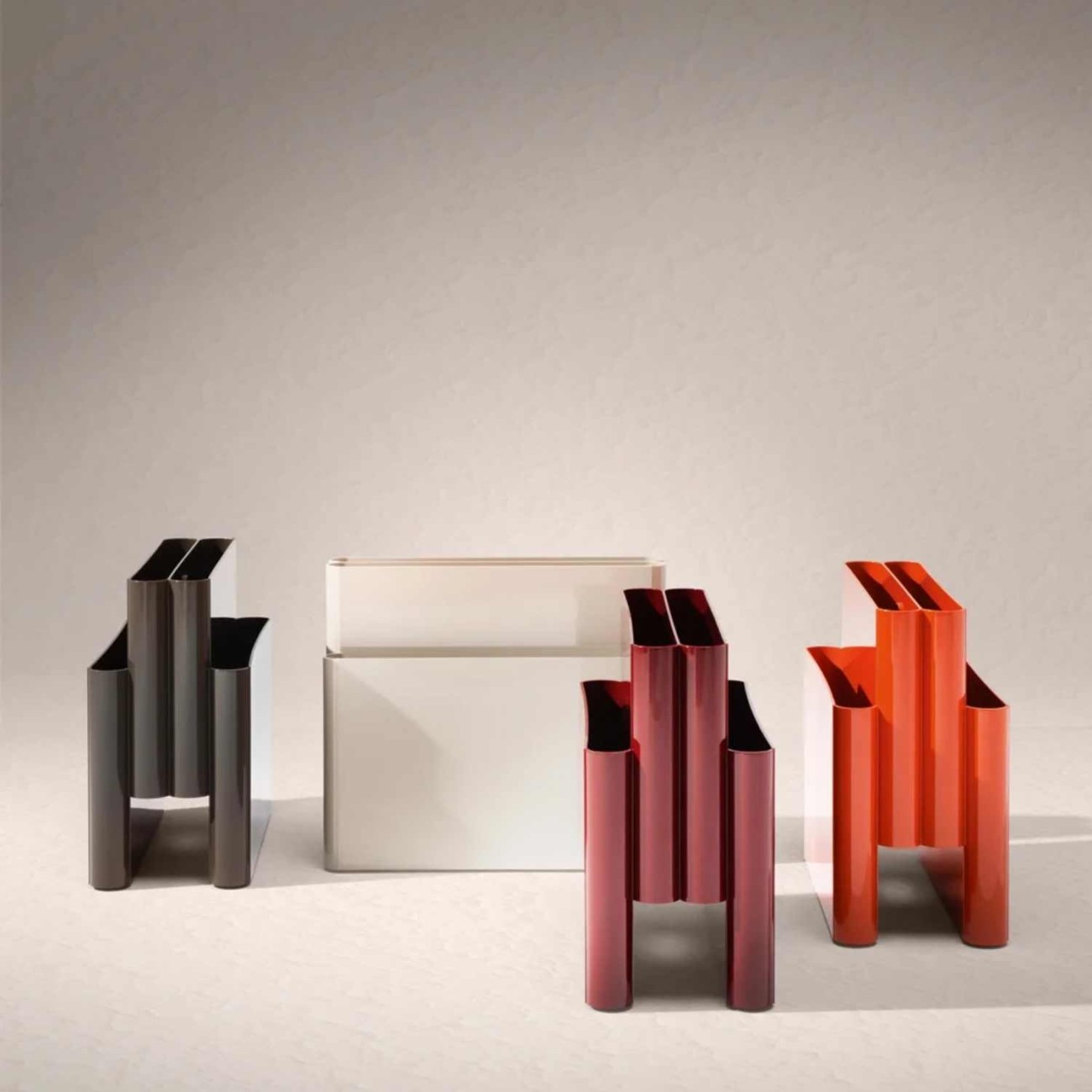 Kartell Θήκη για περιοδικά Dove Grey  