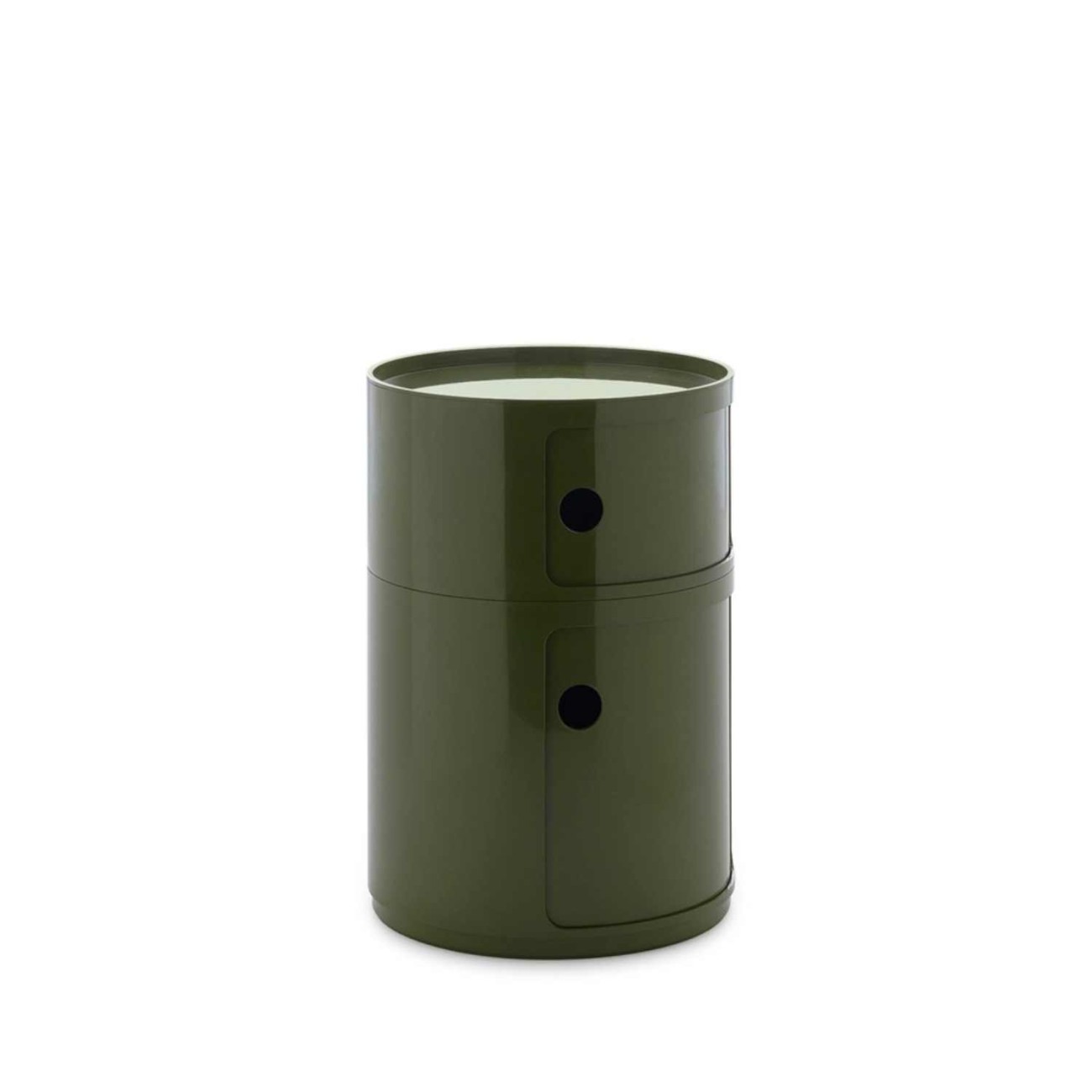 Kartell Συρταριέρα διπλή green διάμετρος 42 εκ. σειρά Componibili New Big Συρταριέρες