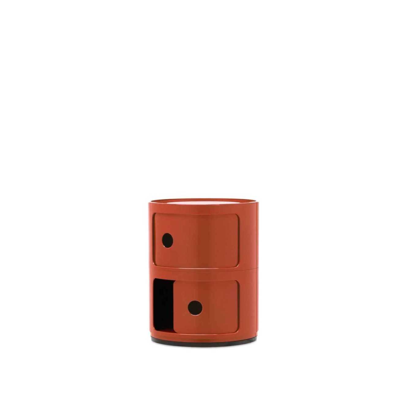 Kartell Συρταριέρα διπλή orange διάμετρος 32 εκ. σειρά Componibili Συρταριέρες