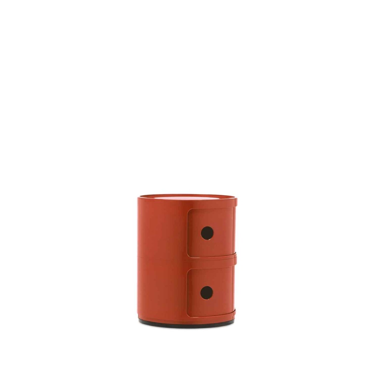Kartell Συρταριέρα διπλή orange διάμετρος 32 εκ. σειρά Componibili Συρταριέρες
