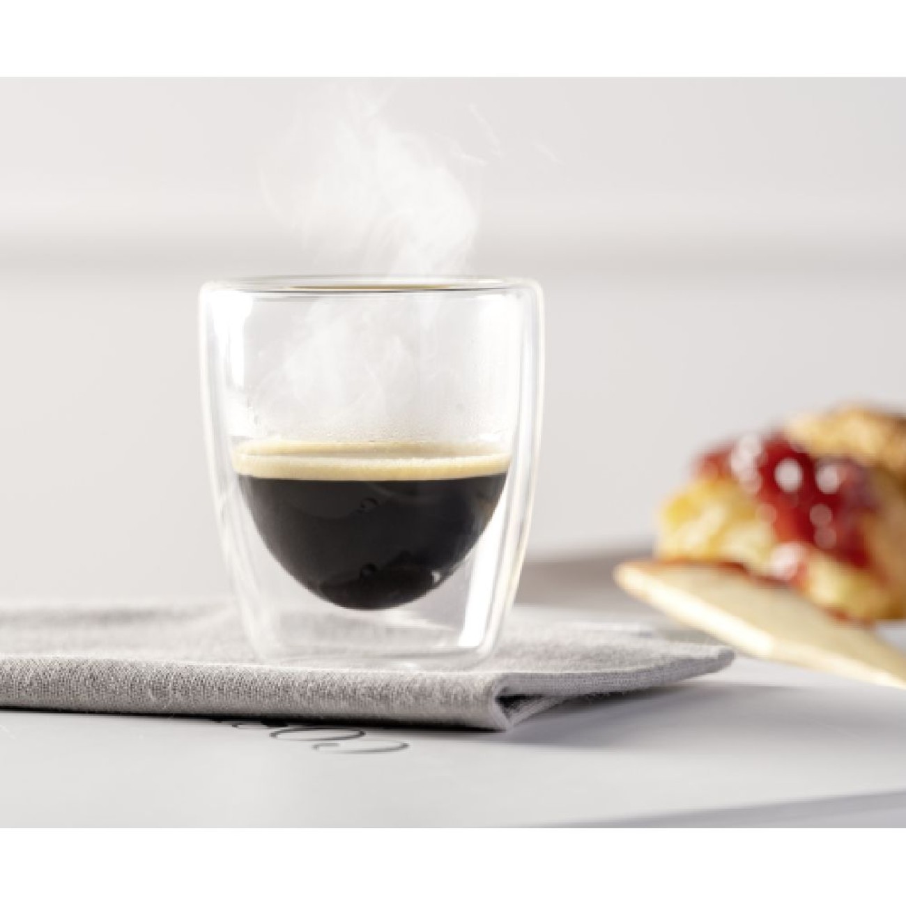 Leonardo Σετ 2 Φλυτζάνια εσπρέσσο 100ml. με διπλά τοιχώματα σειρά Duo
 Καφές/ Τσάι