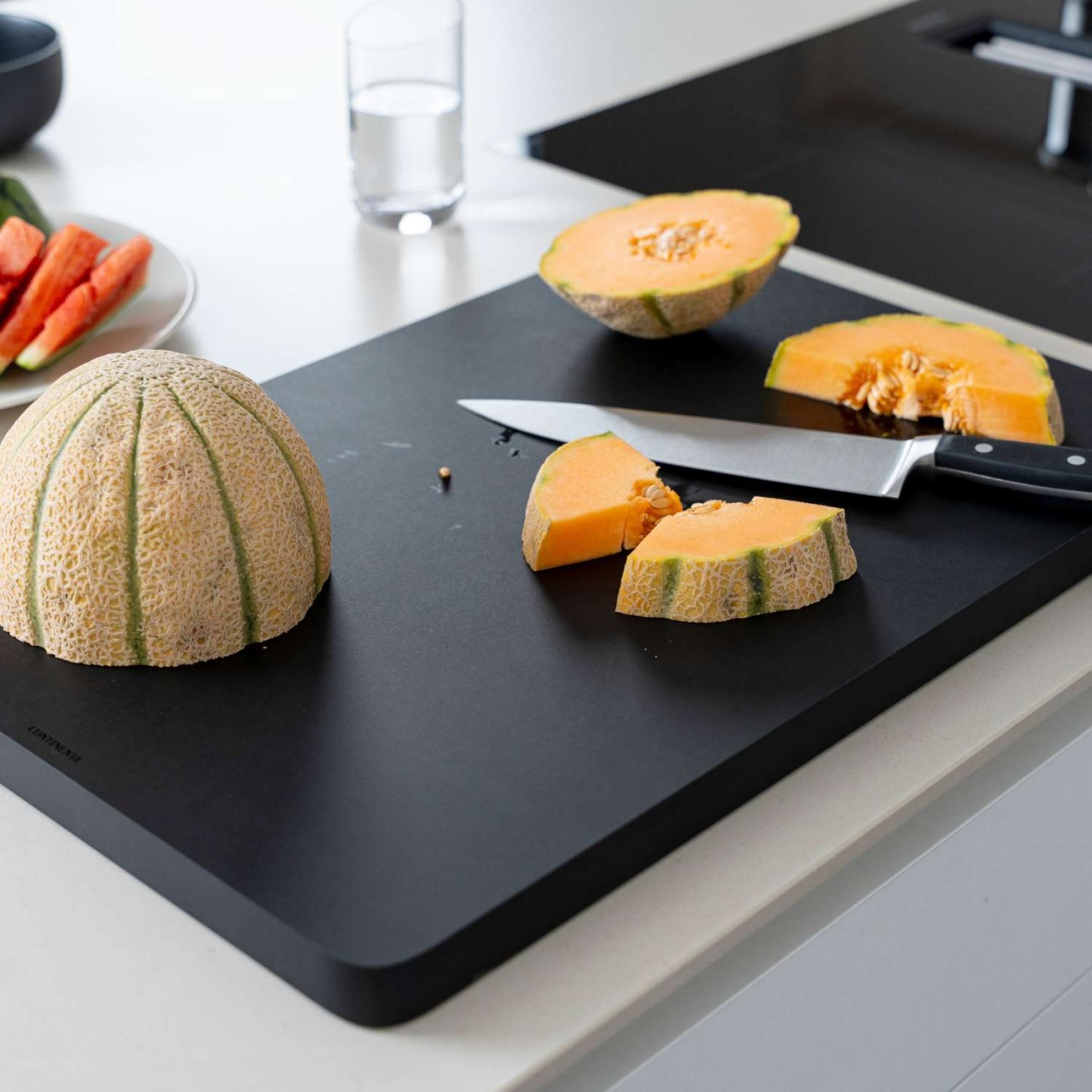 Continenta Βάση κοπής 53Χ35 εκ. Black σειρά Duracore Βάσεις Κοπής