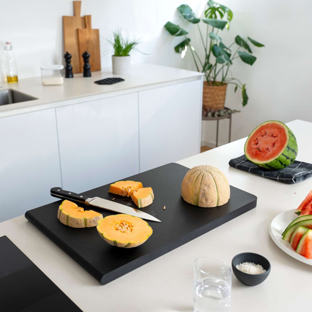 Continenta Βάση κοπής 53Χ35 εκ. Black σειρά Duracore Βάσεις Κοπής