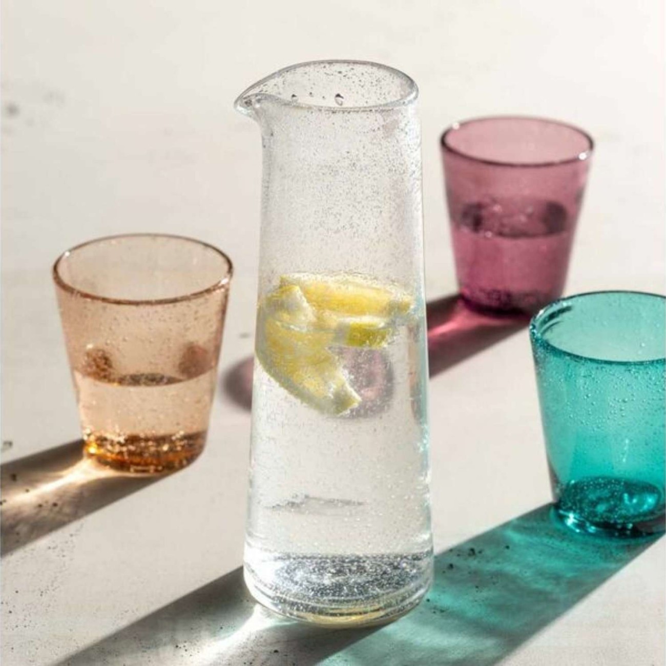 Leonardo Σετ 4 τεμ. Ποτήρια 330 ml χρωματιστά cold σειρά Burano Ποτήρια Νερού/Αναψυκτικού