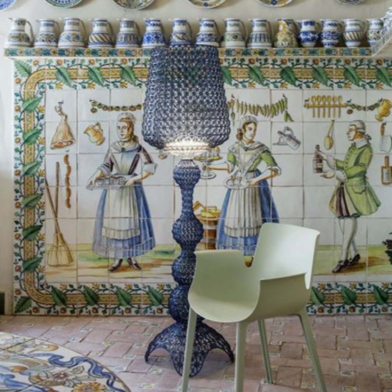 Kartell Καρέκλα 62Χ77 εκ. Sage σειρά Piuma Καρέκλες