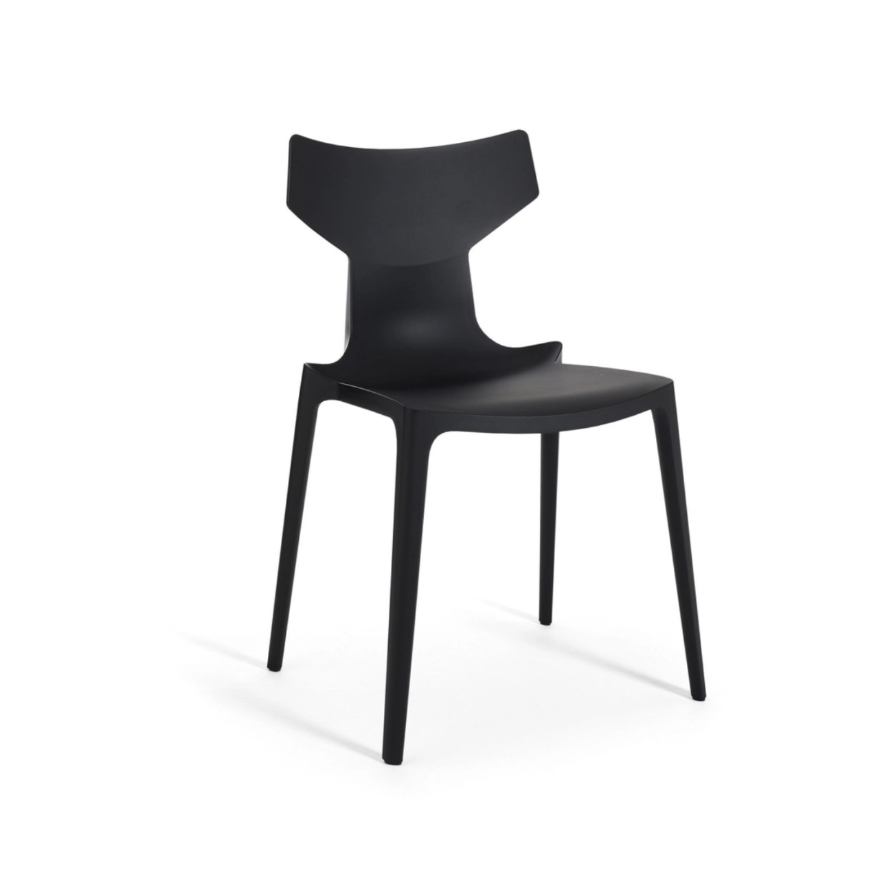 Kartell Καρέκλα 50,5Χ79 εκ. Black σειρά Re-chair Καρέκλες