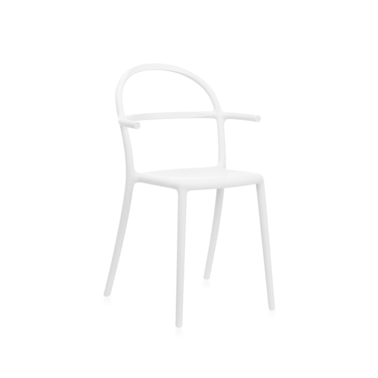 Kartell Καρέκλα white σειρά Generic C Καρέκλες