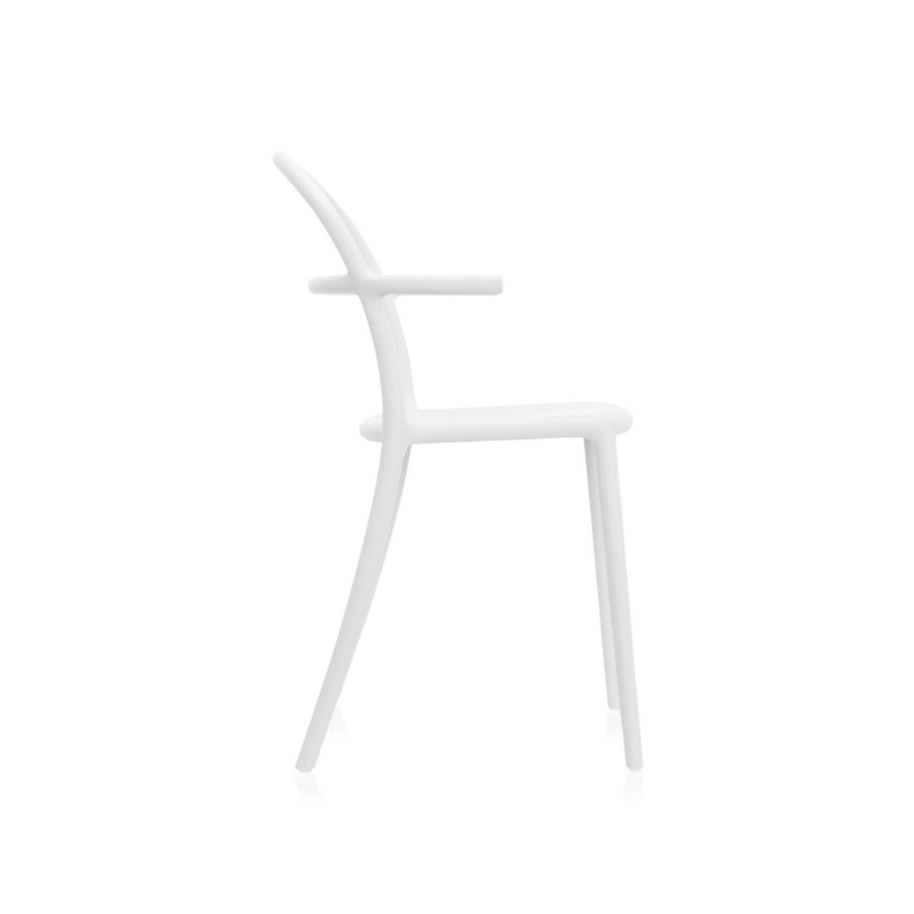 Kartell Καρέκλα white σειρά Generic C Καρέκλες