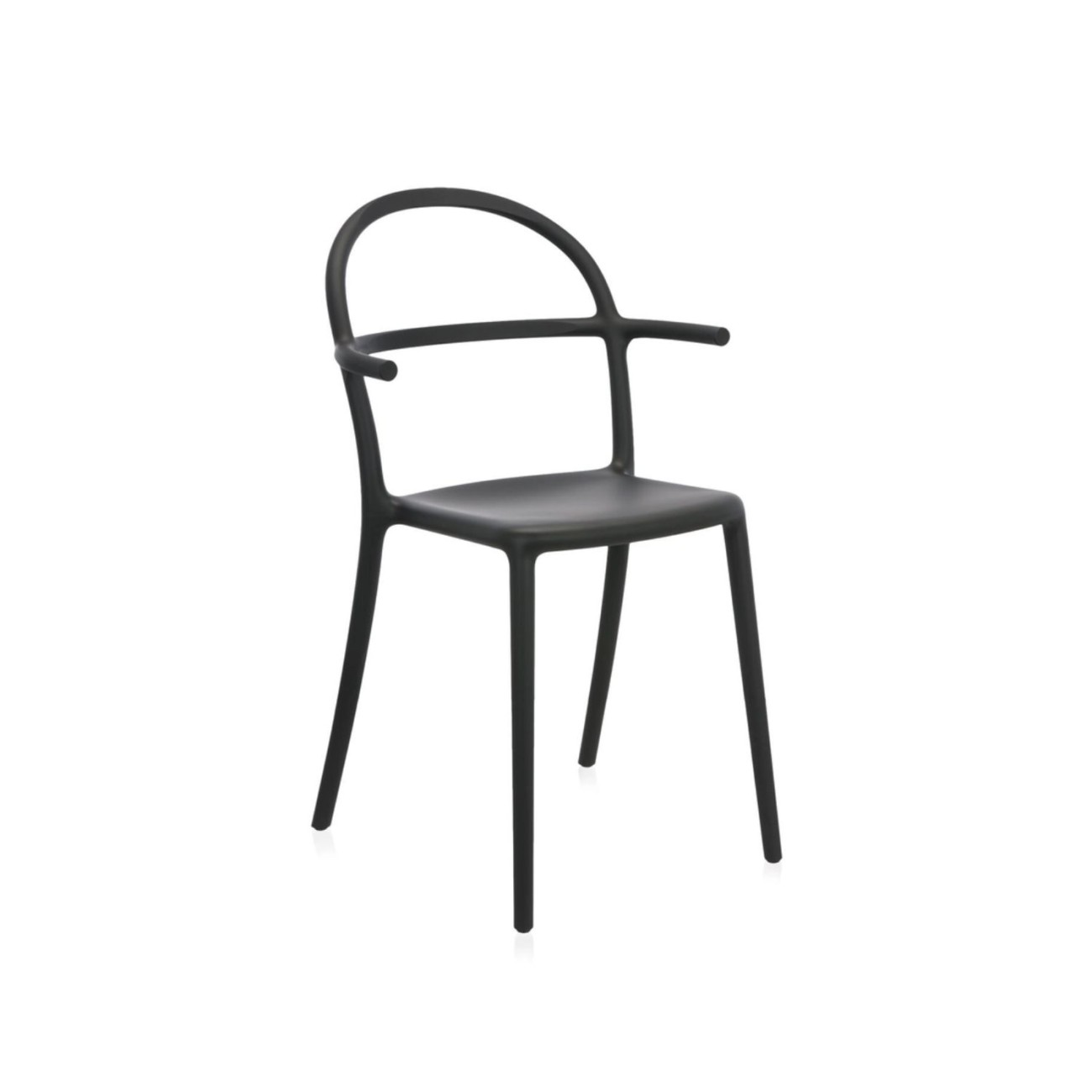 Kartell Καρέκλα black σειρά Generic C Καρέκλες