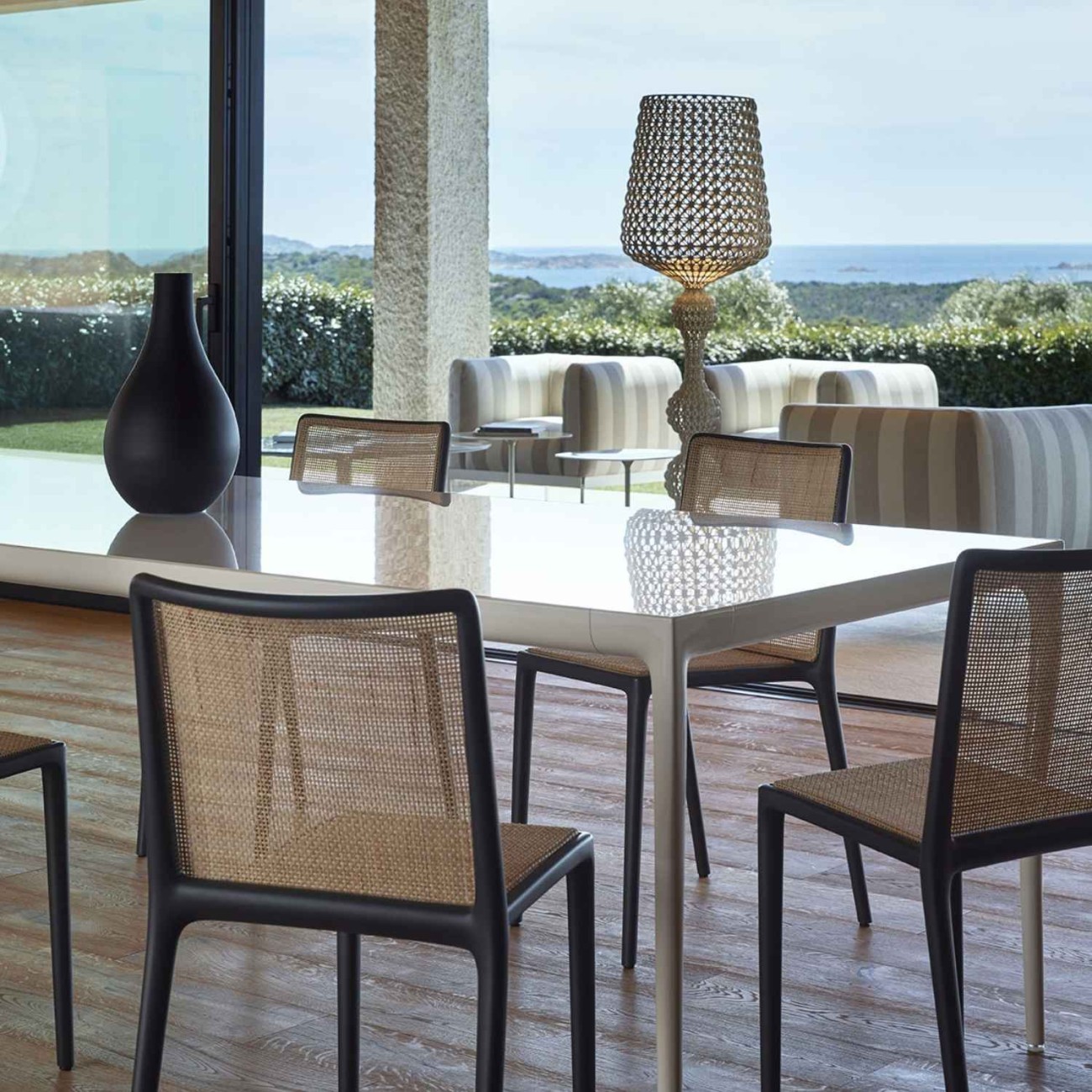 Kartell Καρέκλα white σειρά Belvedere Vienna Καρέκλες