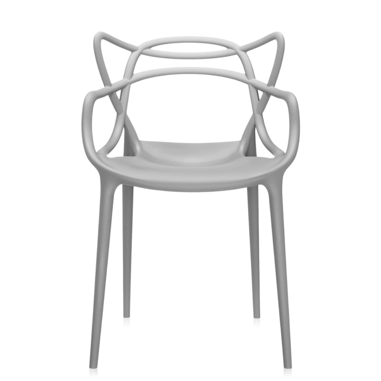 Kartell Καρέκλα grey σειρά Masters Καρέκλες