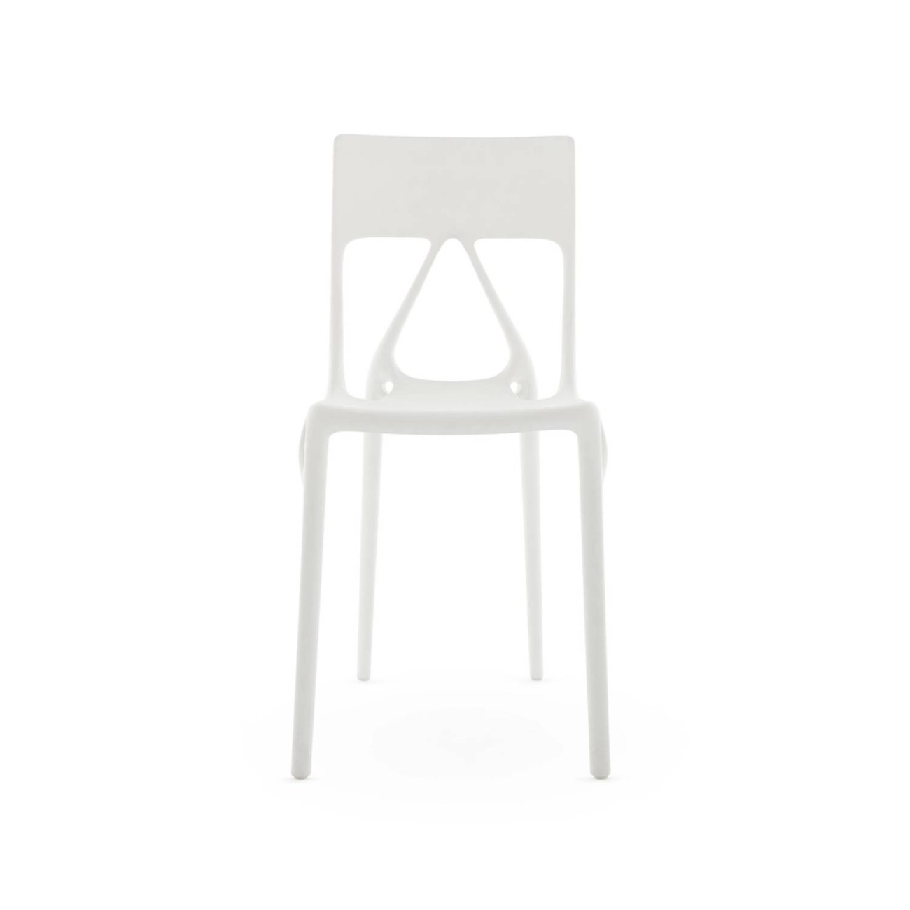 Kartell Καρέκλα λευκή σειρά A.I. Lite Καρέκλες