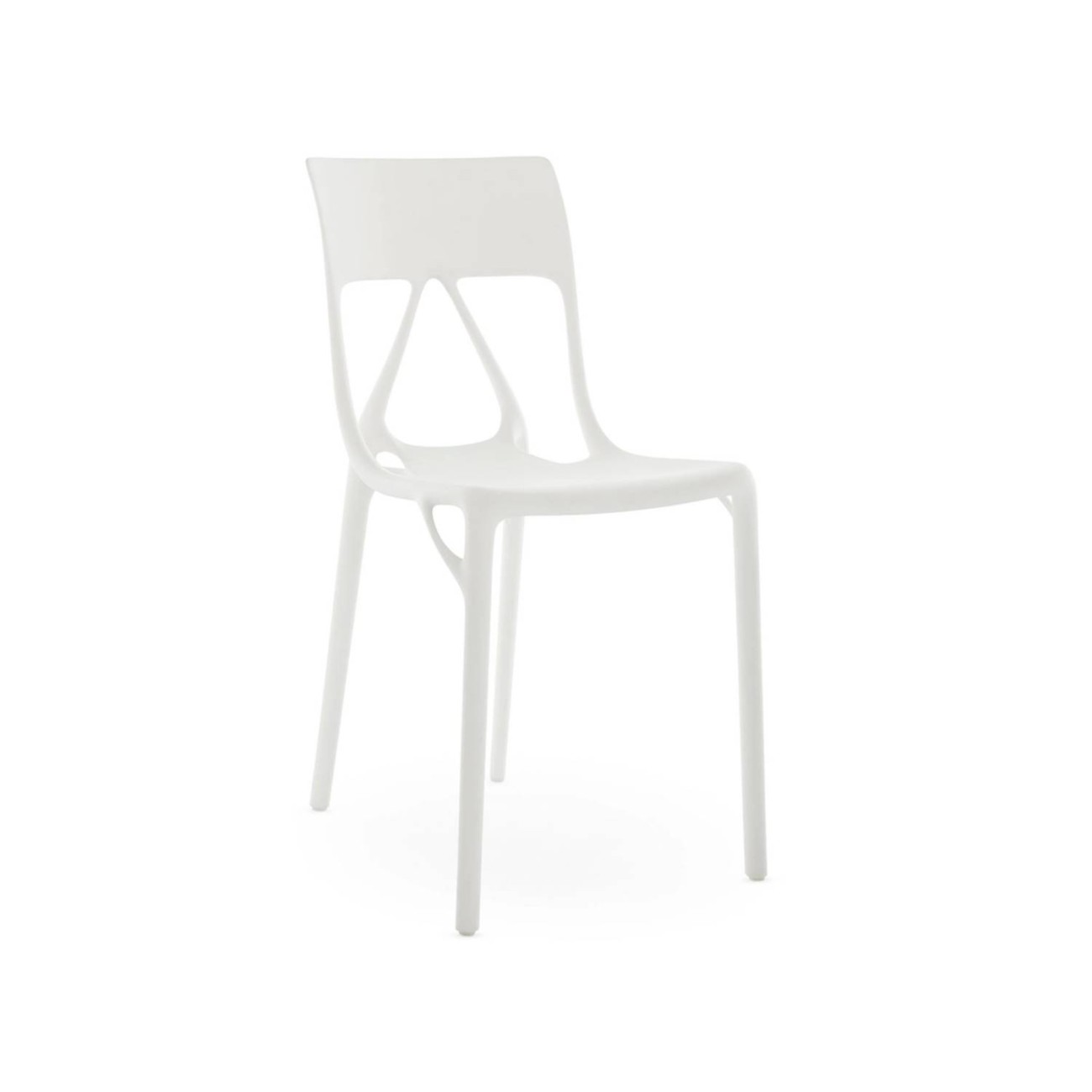 Kartell Καρέκλα λευκή σειρά A.I. Lite Καρέκλες