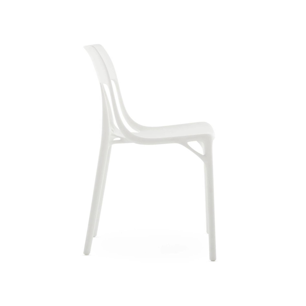 Kartell Καρέκλα λευκή σειρά A.I. Lite Καρέκλες