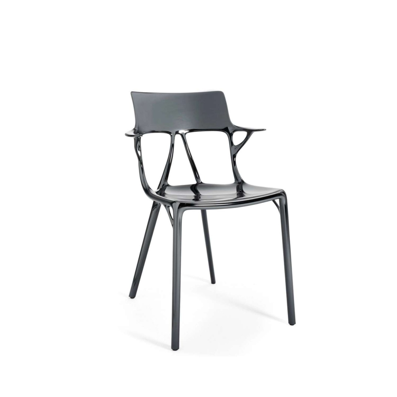 Kartell Καρέκλα 54Χ81 εκ. Titanium σειρά A.I. Καρέκλες
