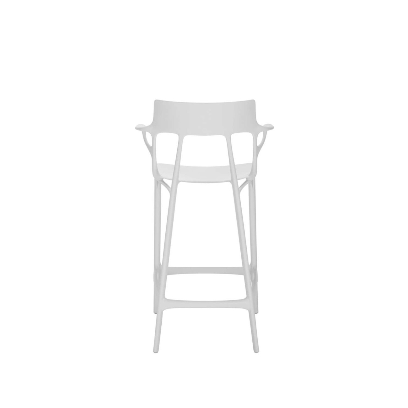 Kartell Σκαμπώ 108 εκ. White σειρά A.I. Σκαμπό