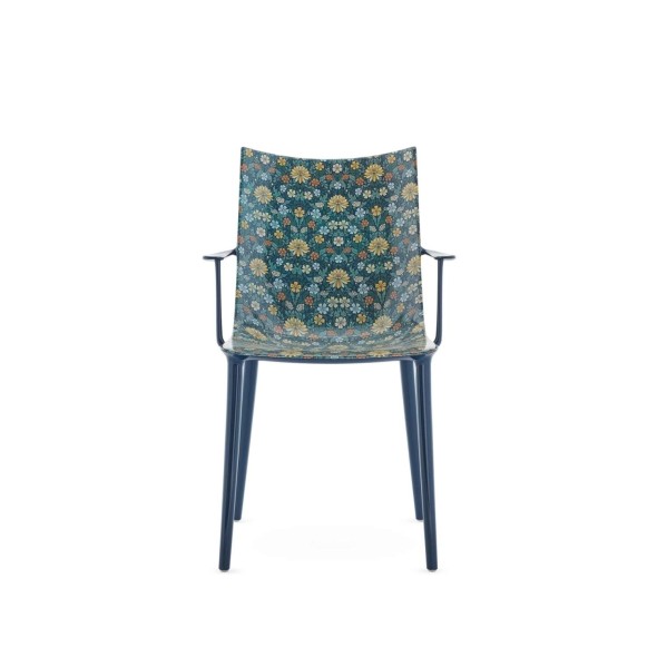 Kartell Καρέκλα Moon Flower/Blue Ink Ochre σειρά H.H.H.
