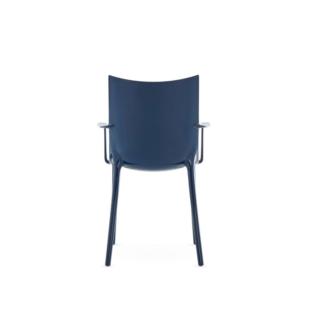 Kartell Καρέκλα Moon Flower/Blue Ink Ochre σειρά H.H.H. Καρέκλες