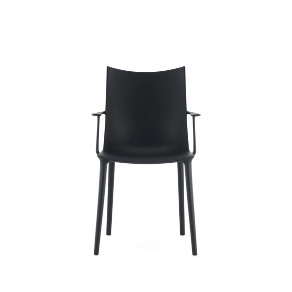 Kartell Καρέκλα Soft Touch Black σειρά H.H.H.