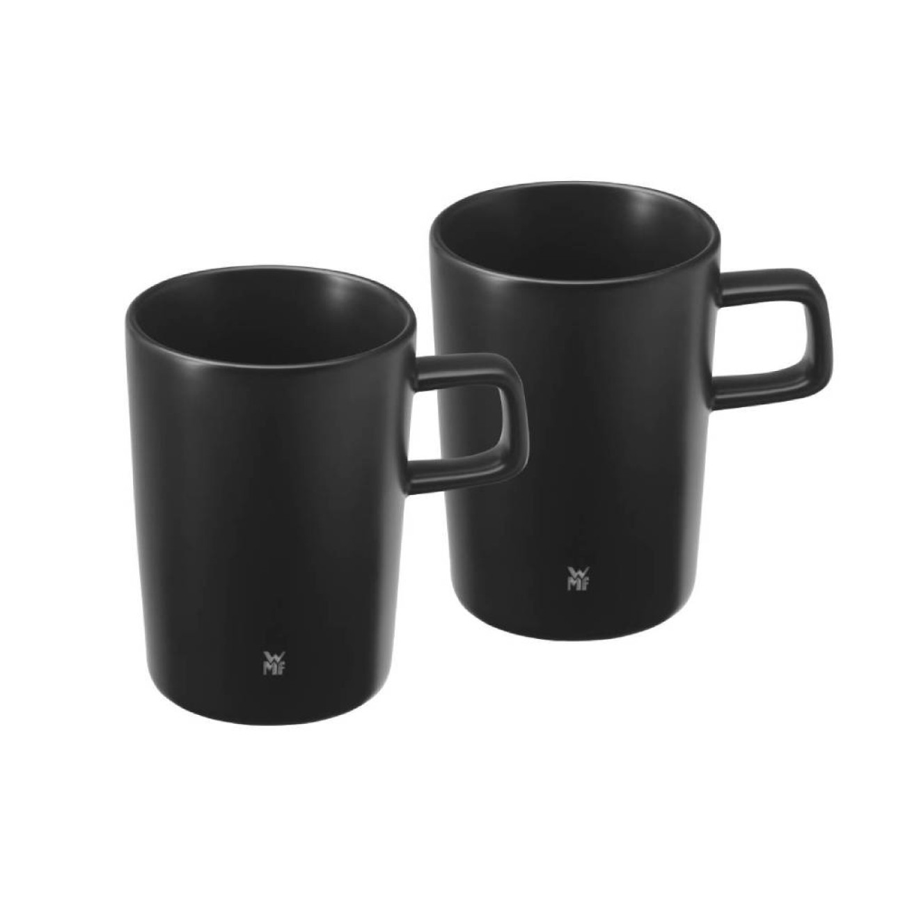WMF Σετ 2 τεμ. κούπες 250ml stoneware black σειρά Kineo Καφές/ Τσάι