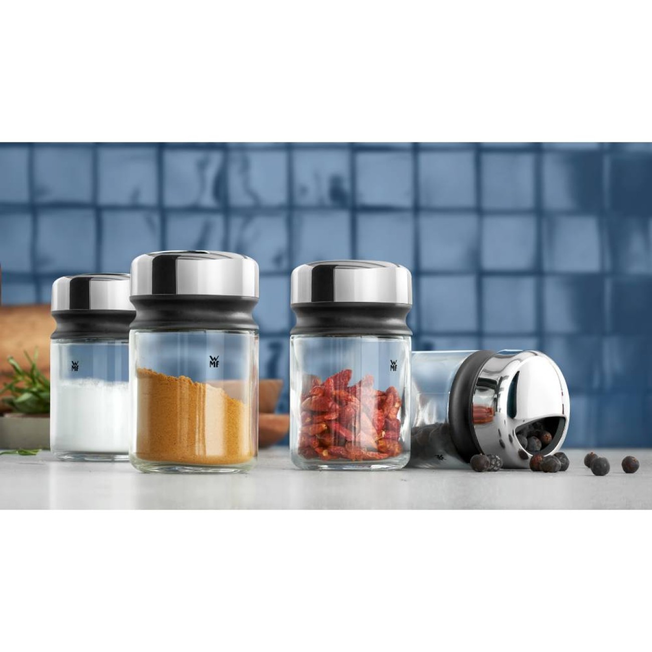 WMF Βαζάκια μπαχαρικών 4 τεμ. σειρά Depot Δοχεία Τροφίμων WMF Βαζάκια μπαχαρικών 4 τεμ. σειρά Depot Δοχεία Τροφίμων