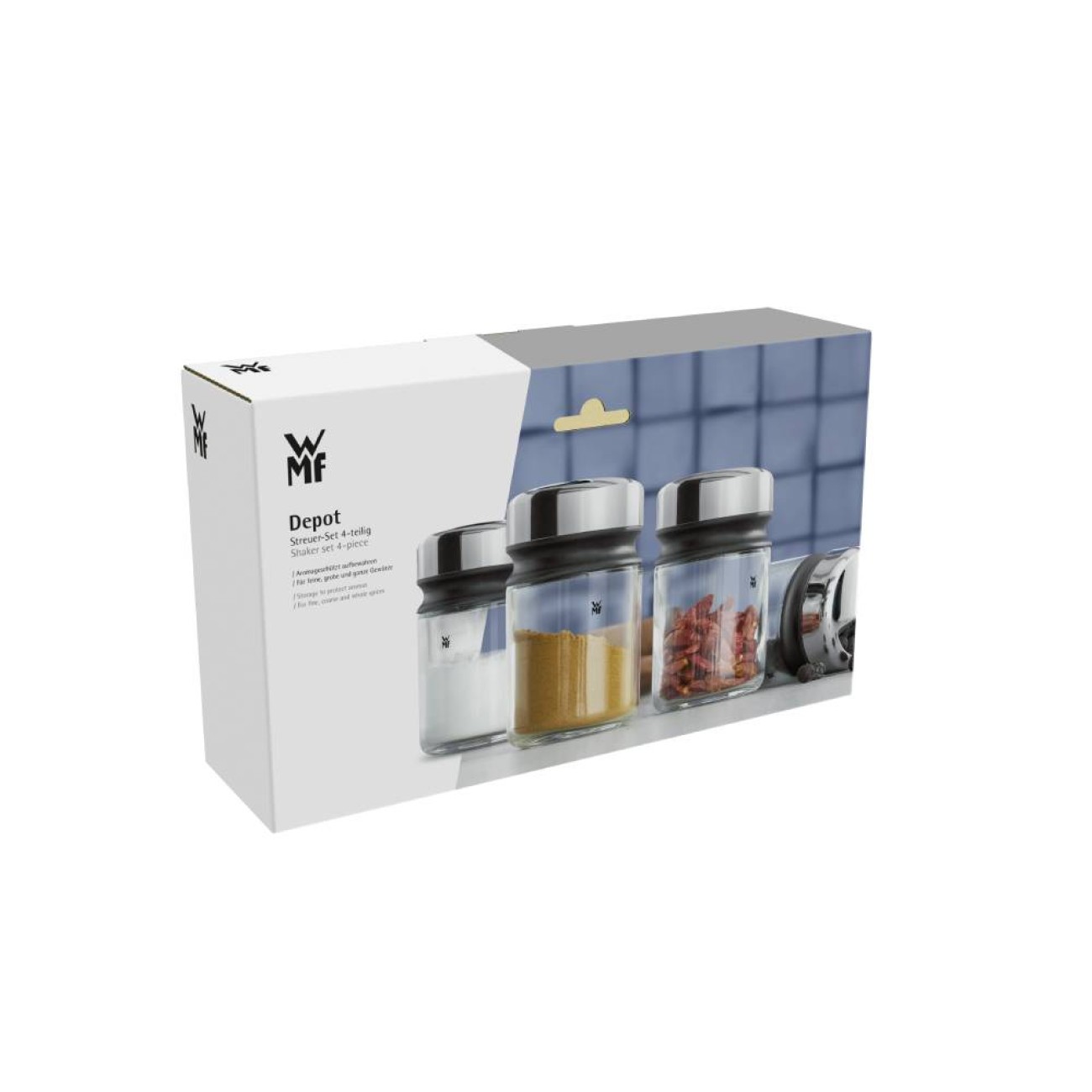 WMF Βαζάκια μπαχαρικών 4 τεμ. σειρά Depot Δοχεία Τροφίμων WMF Βαζάκια μπαχαρικών 4 τεμ. σειρά Depot Δοχεία Τροφίμων