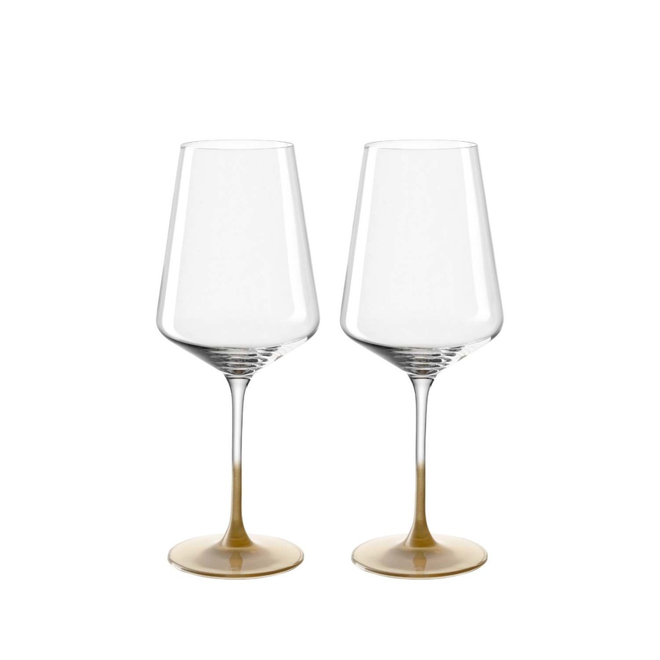Leonardo Σετ 2 τεμ. ποτήρια κρασιού 560ml gold σειρά Puccini Χριστουγεννιάτικα