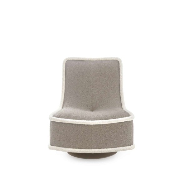 Kartell Πολυθρόνα Greige/white σειρά Bonheur du Jour